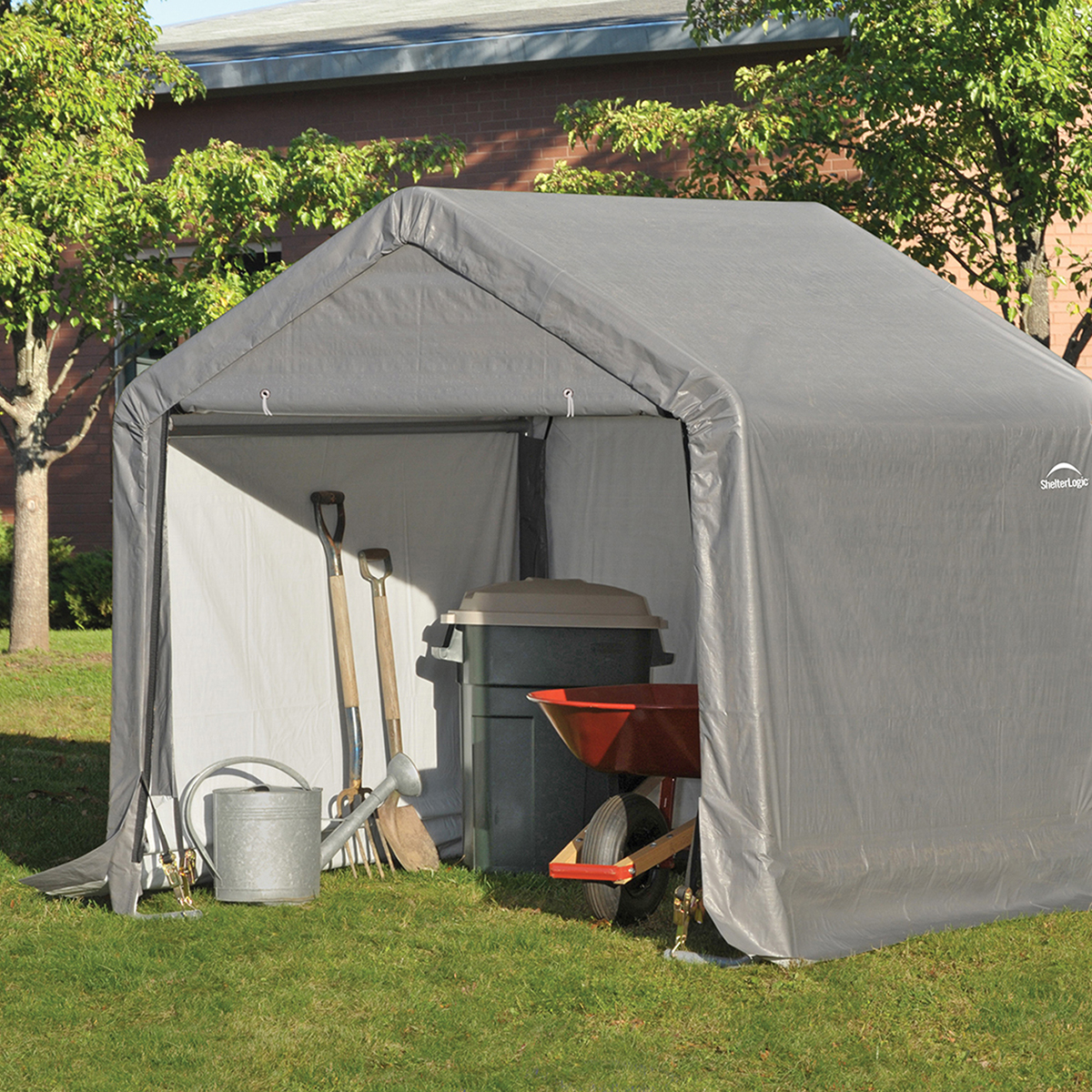 Tält Gop Förvaring Grå 3,5 kvm