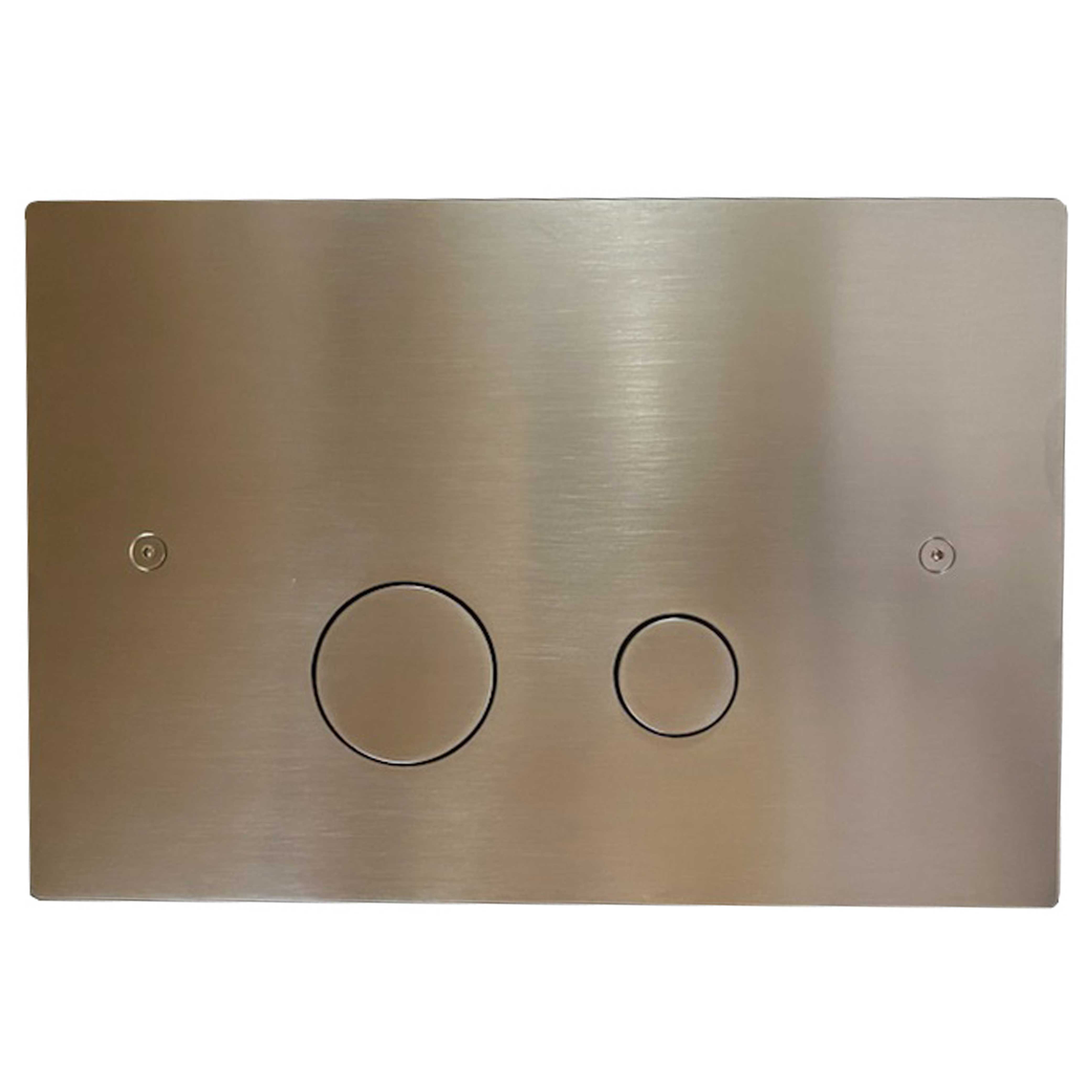 LAVABO Luna Skylleplade for Geberit (Sigma) Cisterne, Rustfr Rostfritt stål