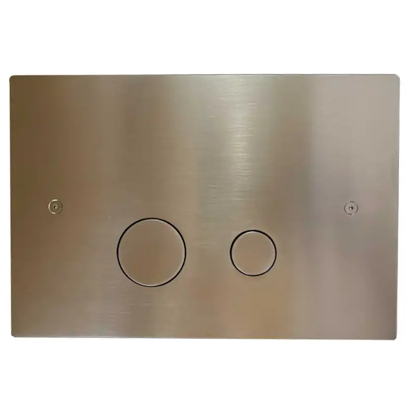 LAVABO Luna Skylleplade for Geberit (Sigma) Cisterne, Rustfr Rostfritt stål