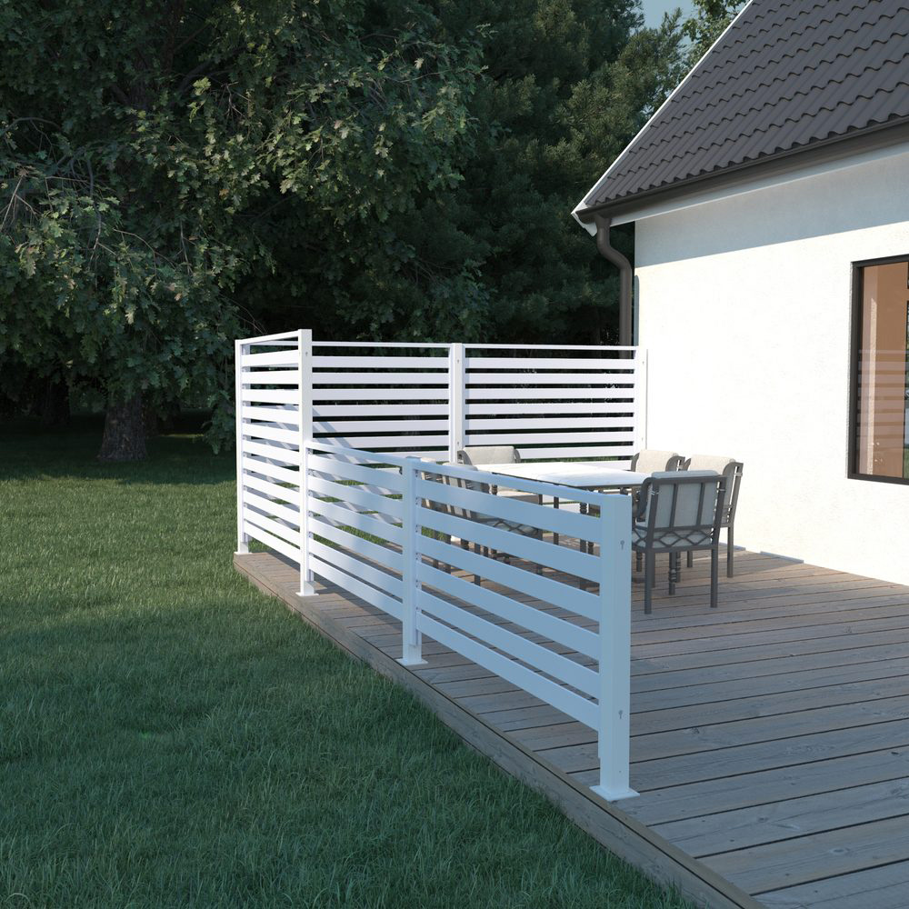 Aluminiumstolpe Skotte Garden Rand