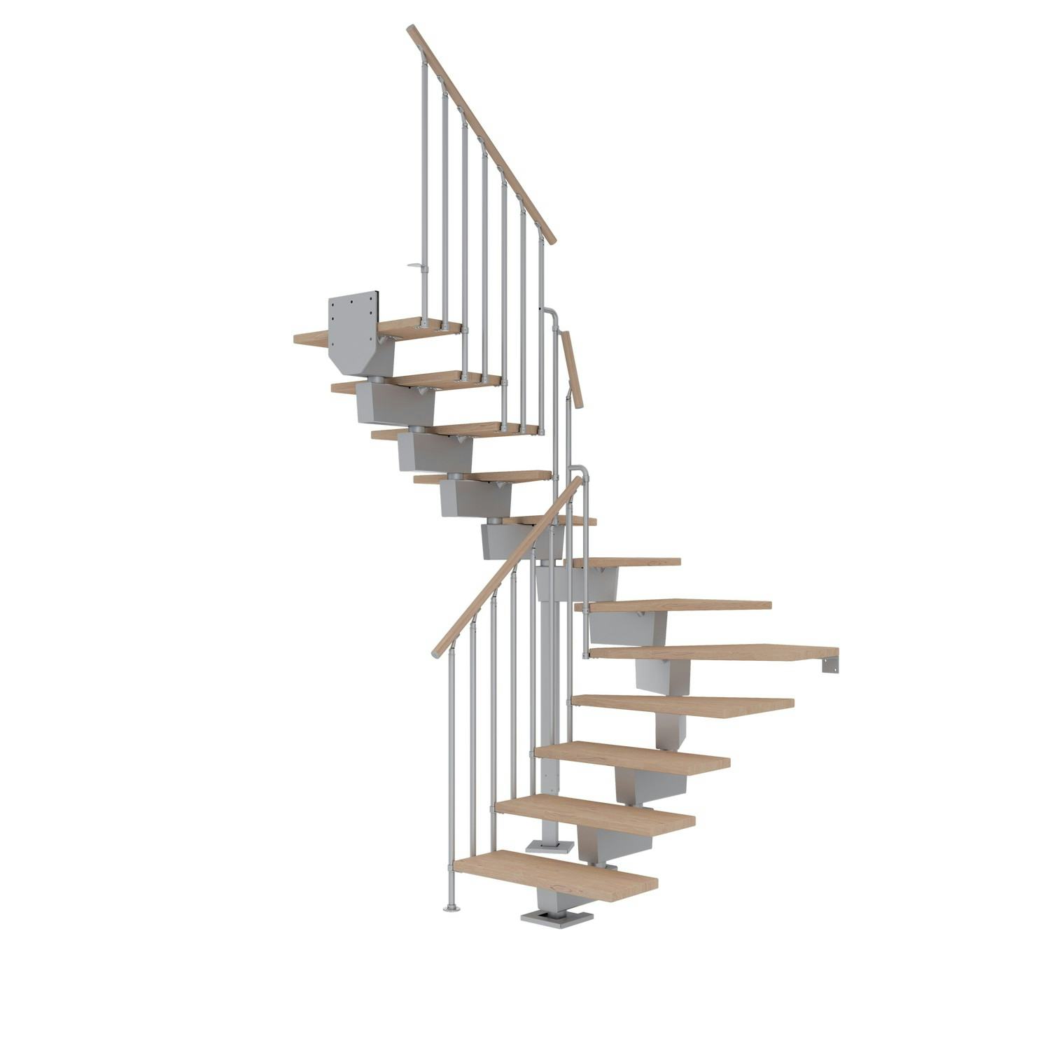 Vinkeltrappa Dolle Dubai Ek Vit Oljad 1/2 Classic III