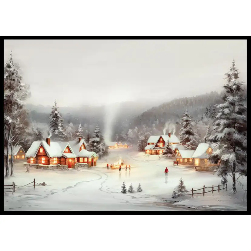 Poster Gallerix Winter Village No1