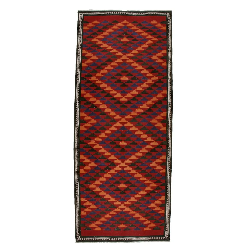 Persisk Matta Arkiio Kelim Flerfärgad 150x266