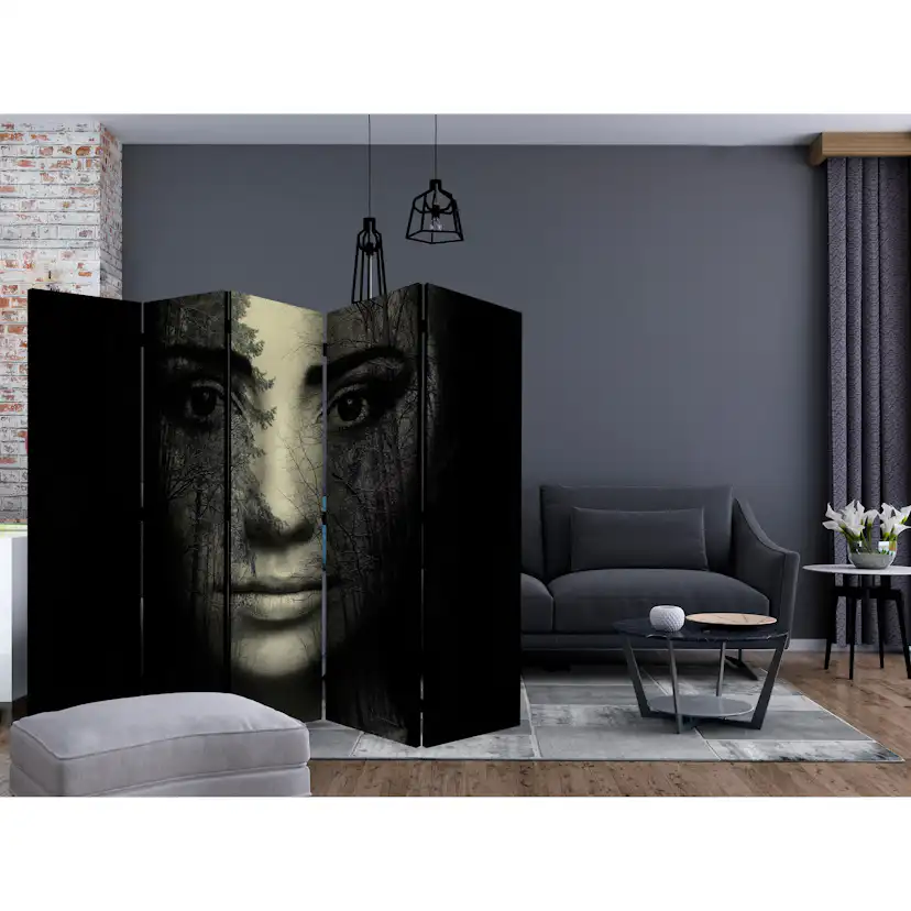 Rumsavdelare Arkiio Forest mask II 225x172 cm