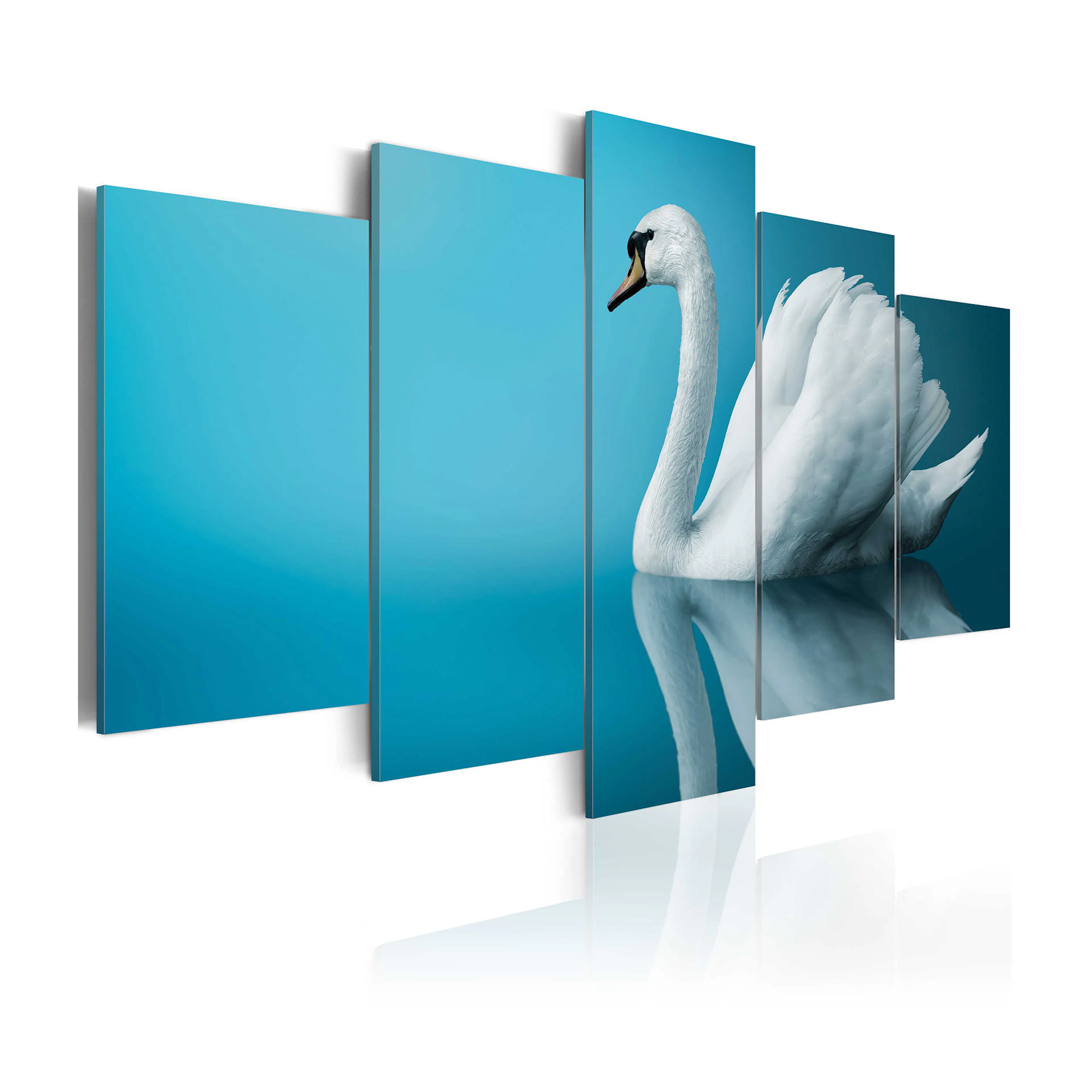 Tavla Arkiio A Swan In Blue