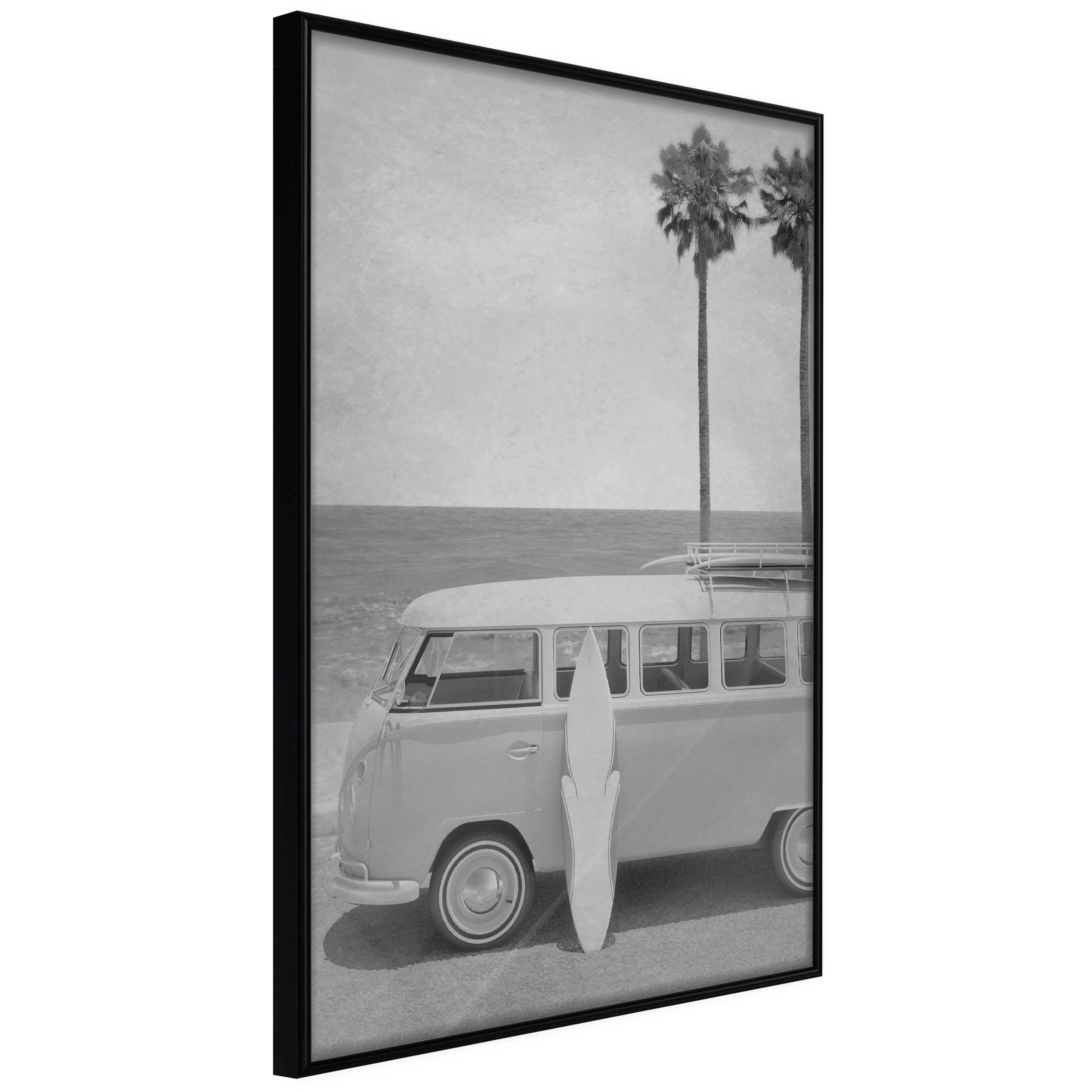 Affisch - Holiday Travel [Poster] 40x60 Svart ram, 40x60 cm