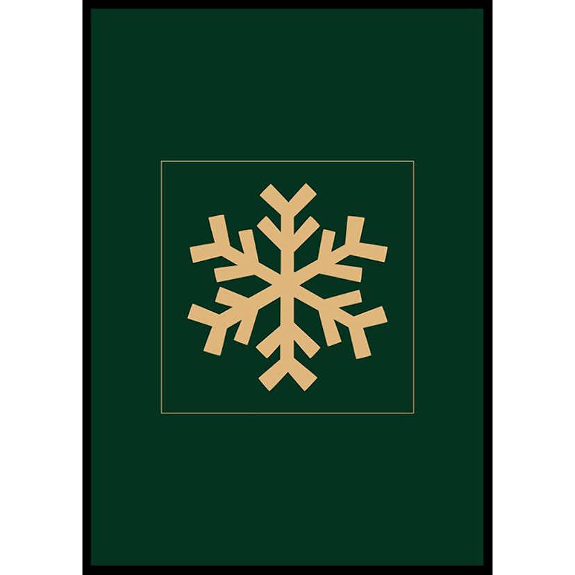 Poster Gallerix Snowflake YG