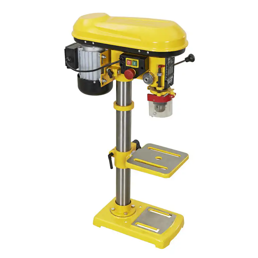 Pelarborrmaskin Werkraft med skruvstäd och nödstopp 600W