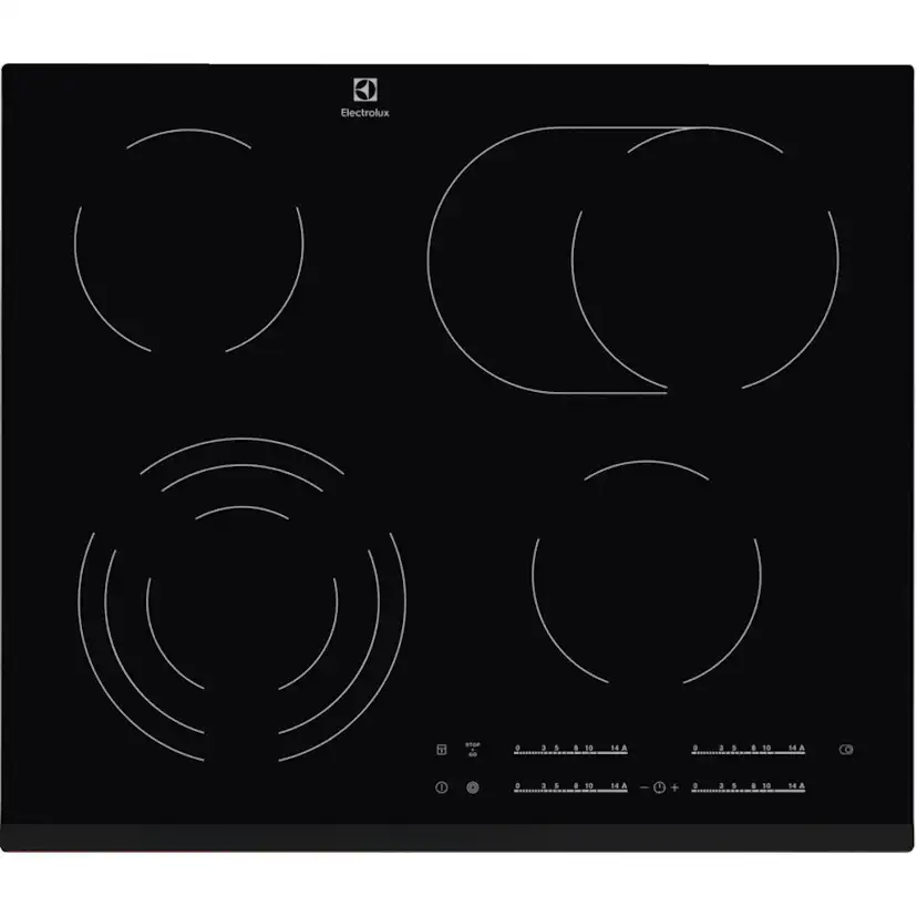Glaskeramikhäll Electrolux HOC650F 300 60 cm