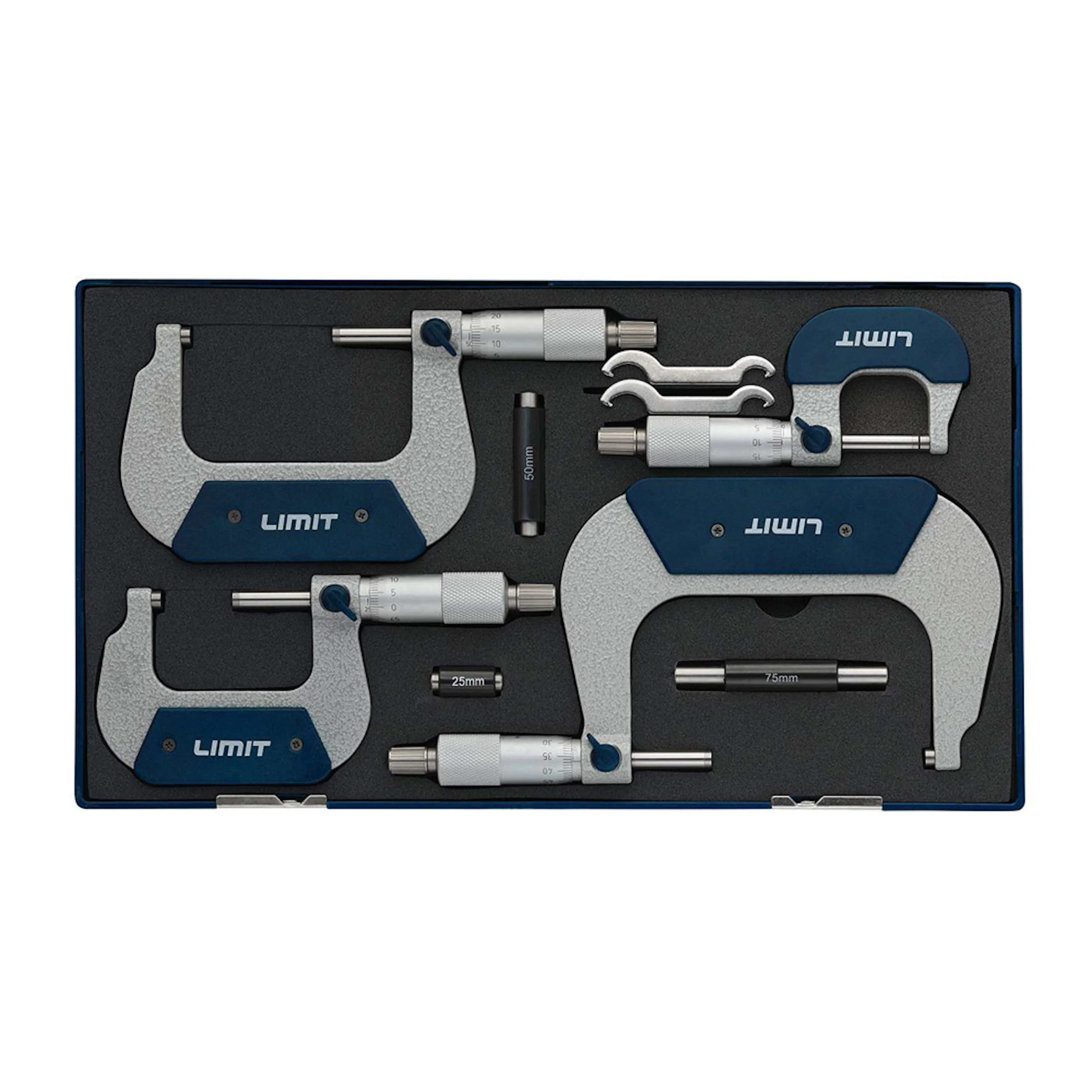 Bygelmikrometer Limit MMA 25/75 /100/SATS