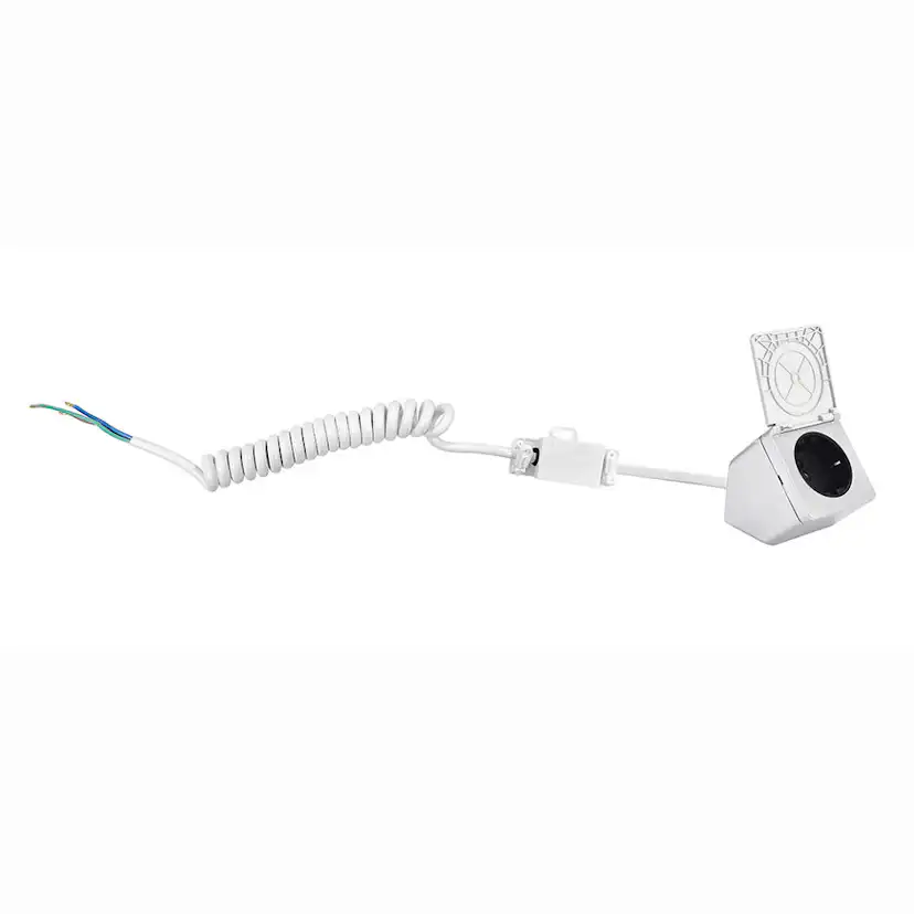 Eluttag med spiralkabel Alterna