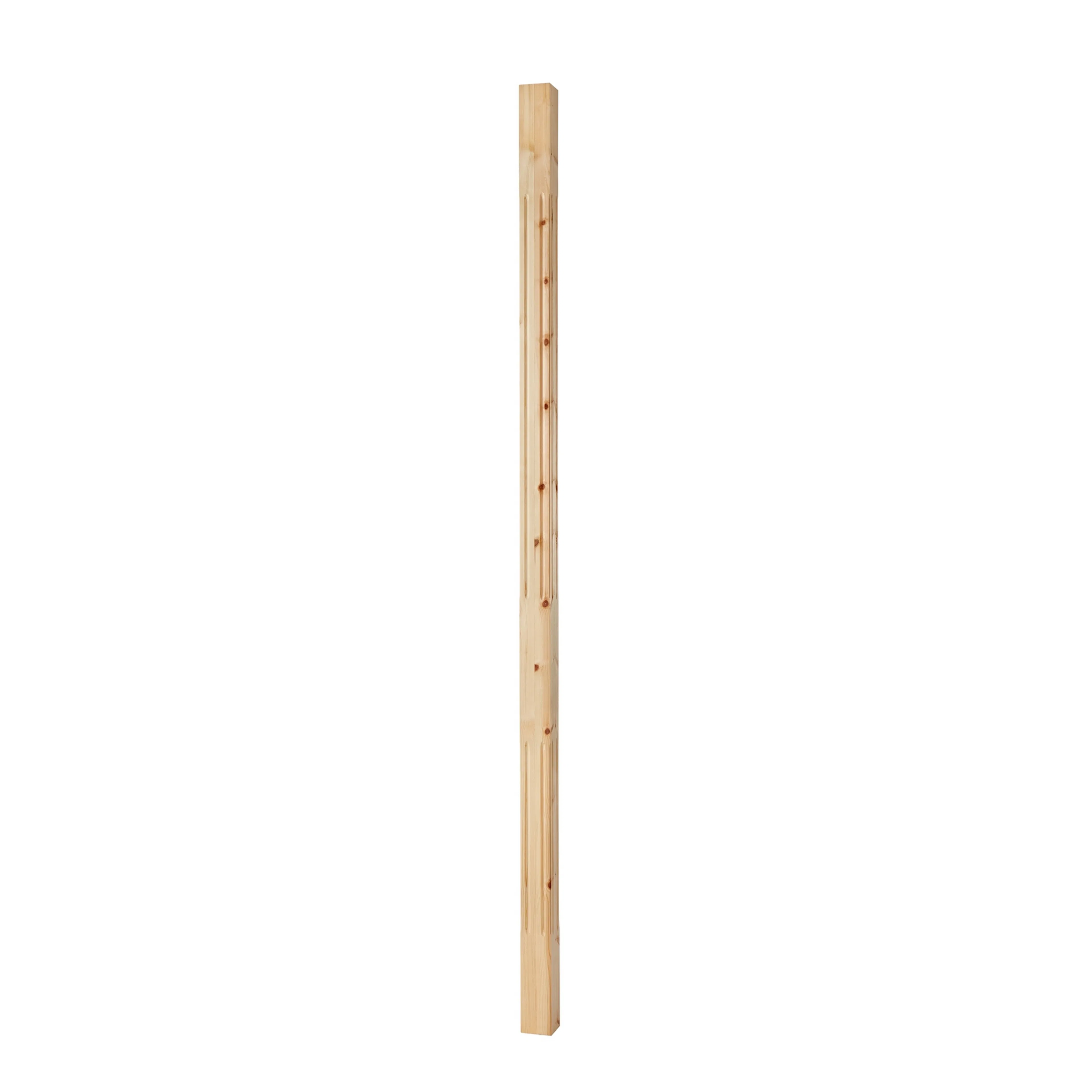 85 x 2500 Spårfräst Fura BxHxD: 85x2500x85 mm