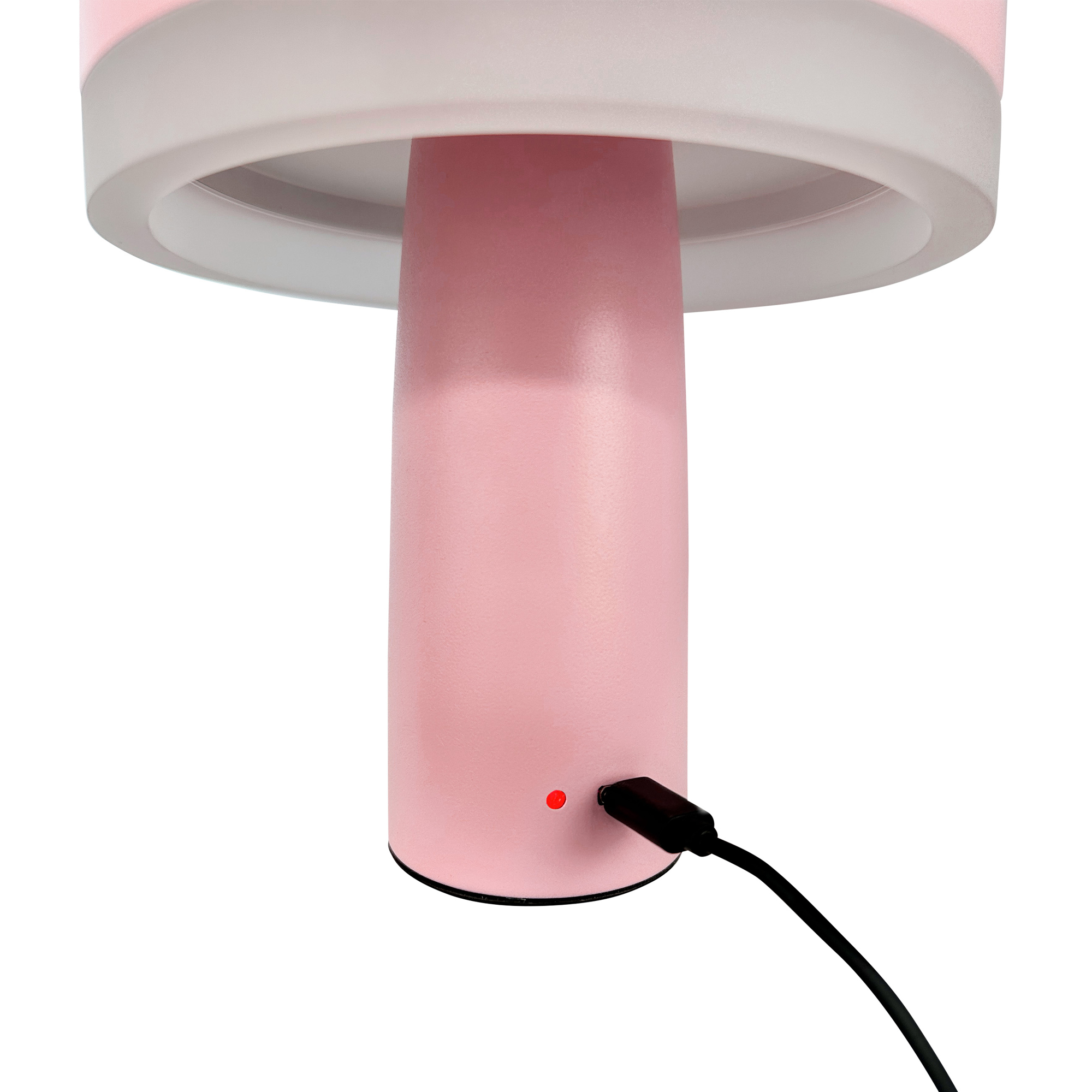 Portabel Bordslampa Dyberg Larsen Porter LED Uppladdningsbar Rosa