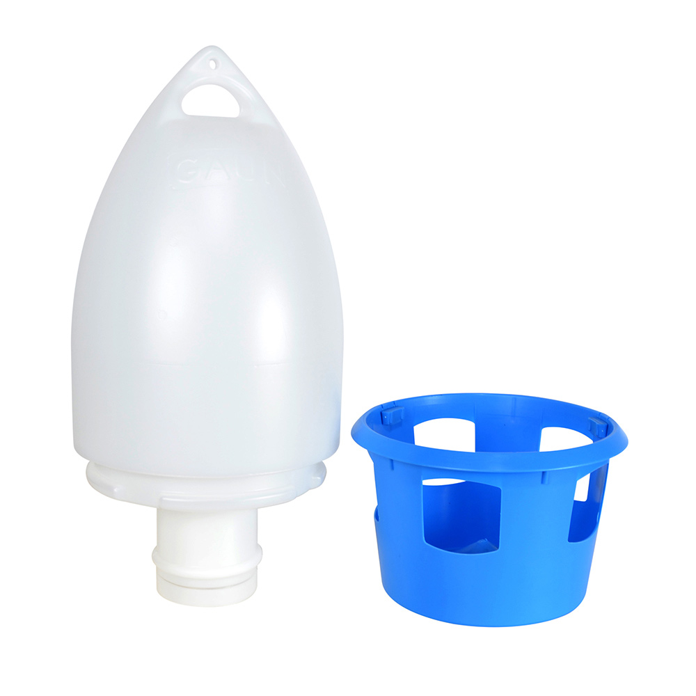 Foderautomat Gaun Vatten För Duvor Blå 8L