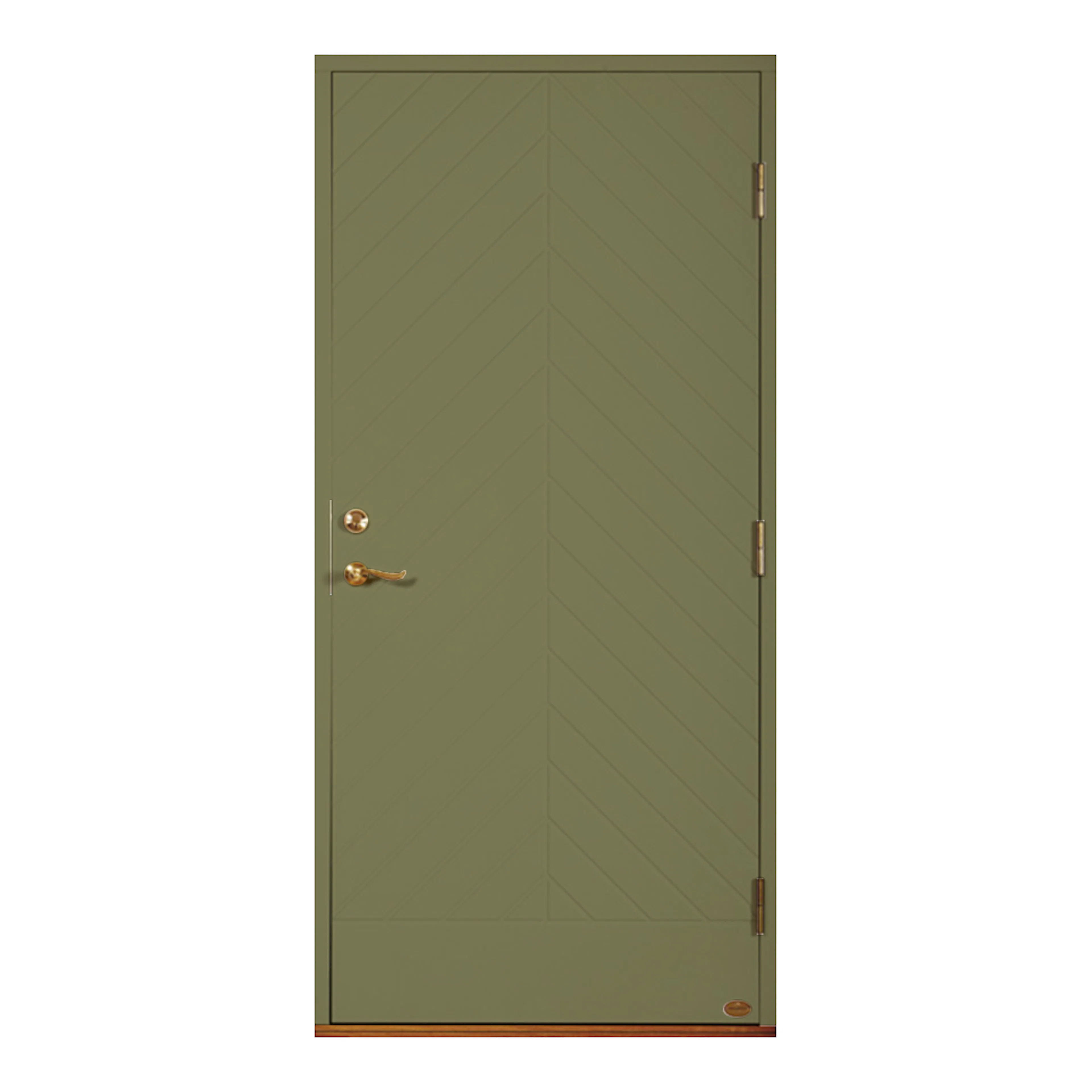 Ytterdörr Leksandsdörren Djura Eco74 RC2