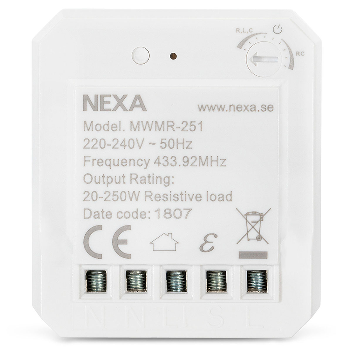 Dosdimmer Nexa MWMR-251 För strömbrytare
