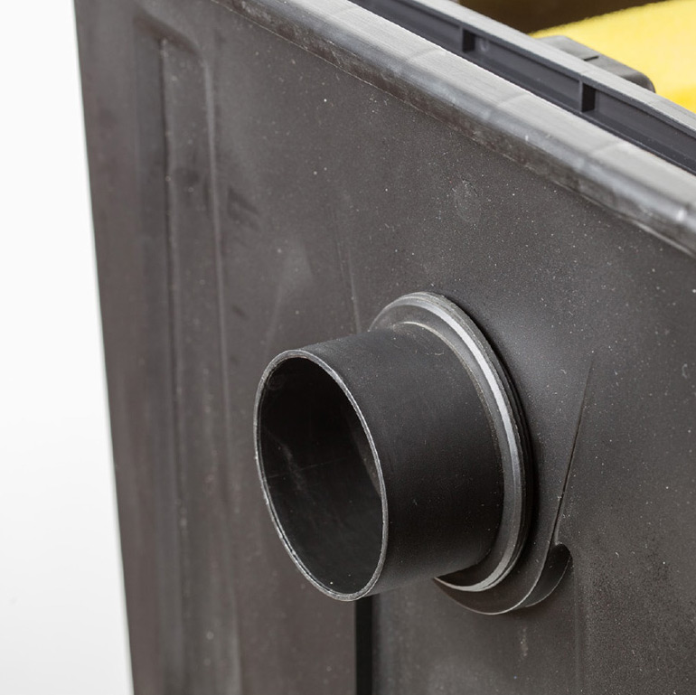 Dammfilter Heissner Komplett Set med Pump