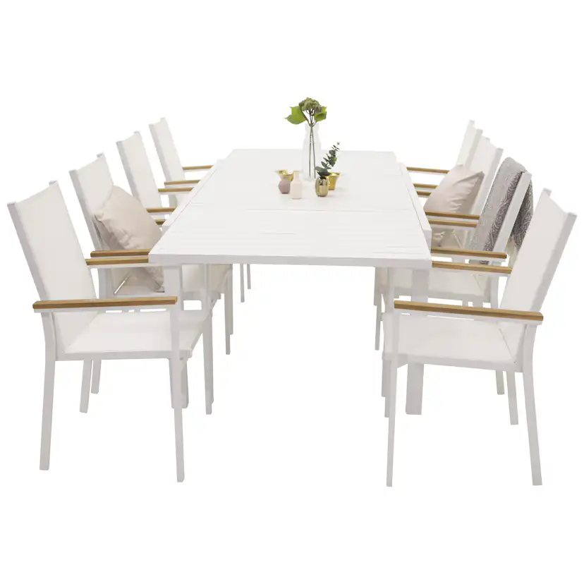 Matgrupp Venture Home Madrid 160/240 med 8 Tilly Stolar