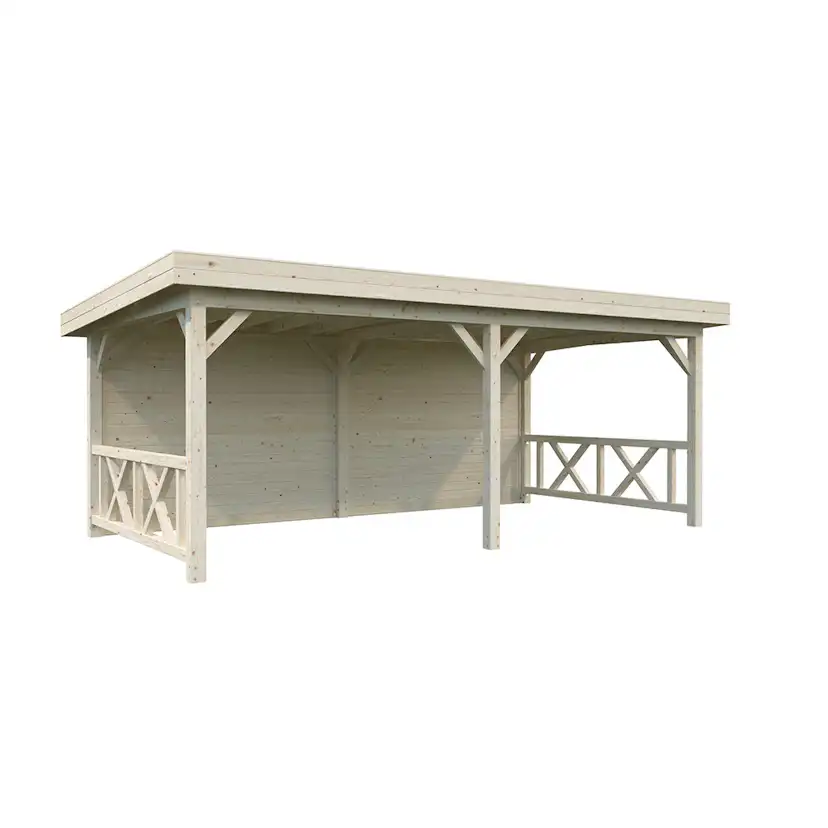 Lenna 16,6 m2 Set 308 WTDIP Behandling: Impregnerad transparent