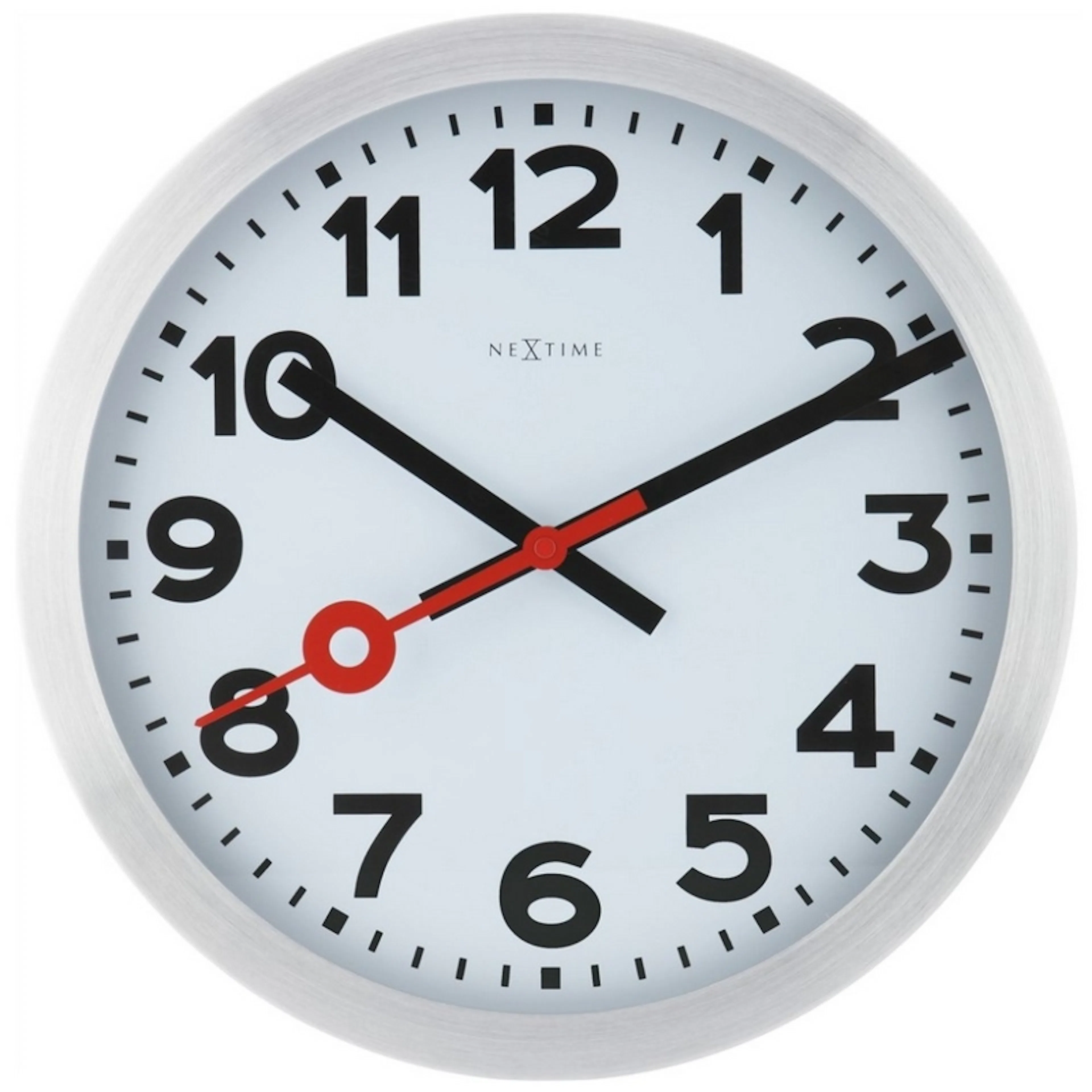 Väggklocka NeXtime Station 35 cm Siffror
