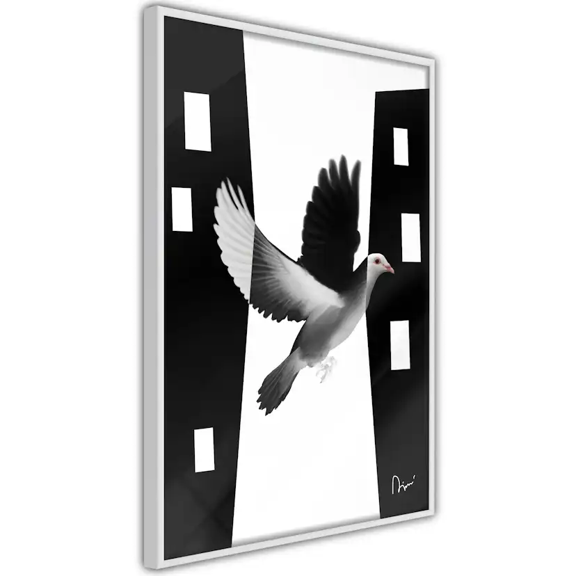 Poster Artgeist Affisch White Dove