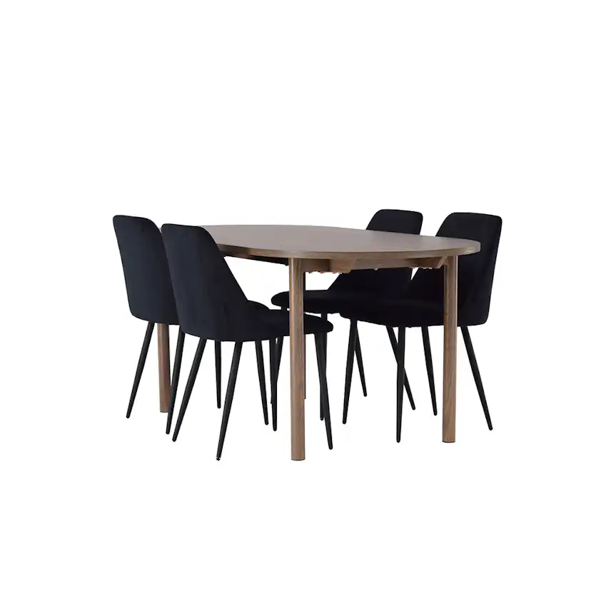 Matgrupp Venture Home Andy med 4 Night Stolar