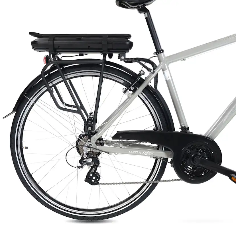 Elcykel Lyfco Herr 28" - Elian 10,4 Ah Silver