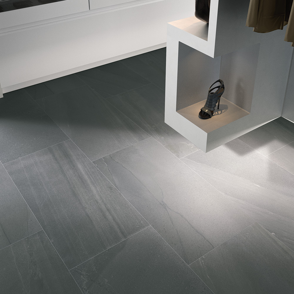 Klinker Konradssons Pietra Di Basalto Nero Svart 30x30 cm