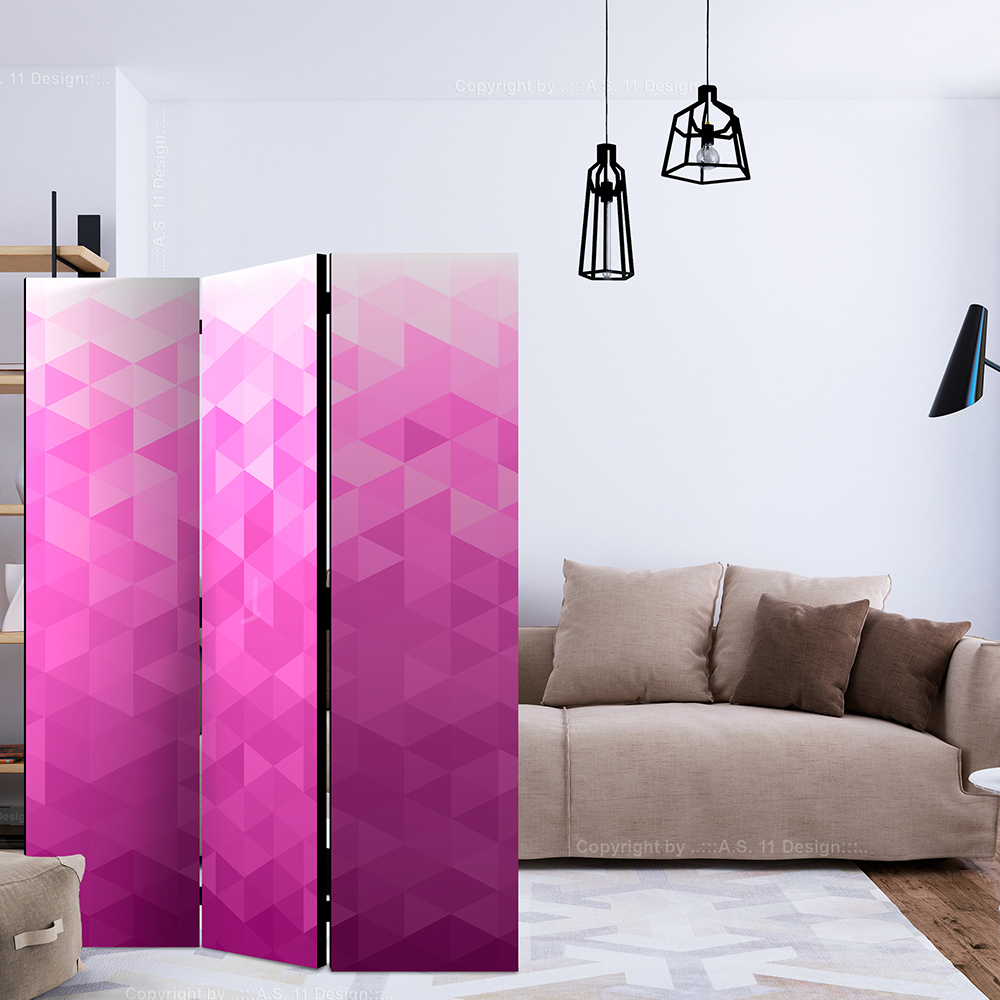 Rumsavdelare Arkiio PInk Pixel 135x172 cm