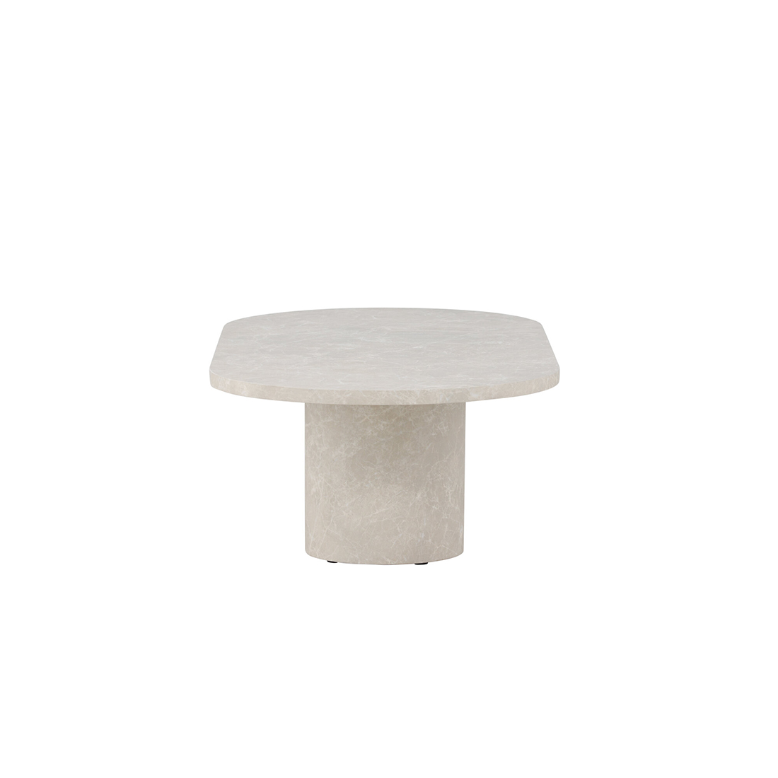 Soffbord Venture Home Narvik 32,5cm Beige Vardagsrumsbord med Marmorlook