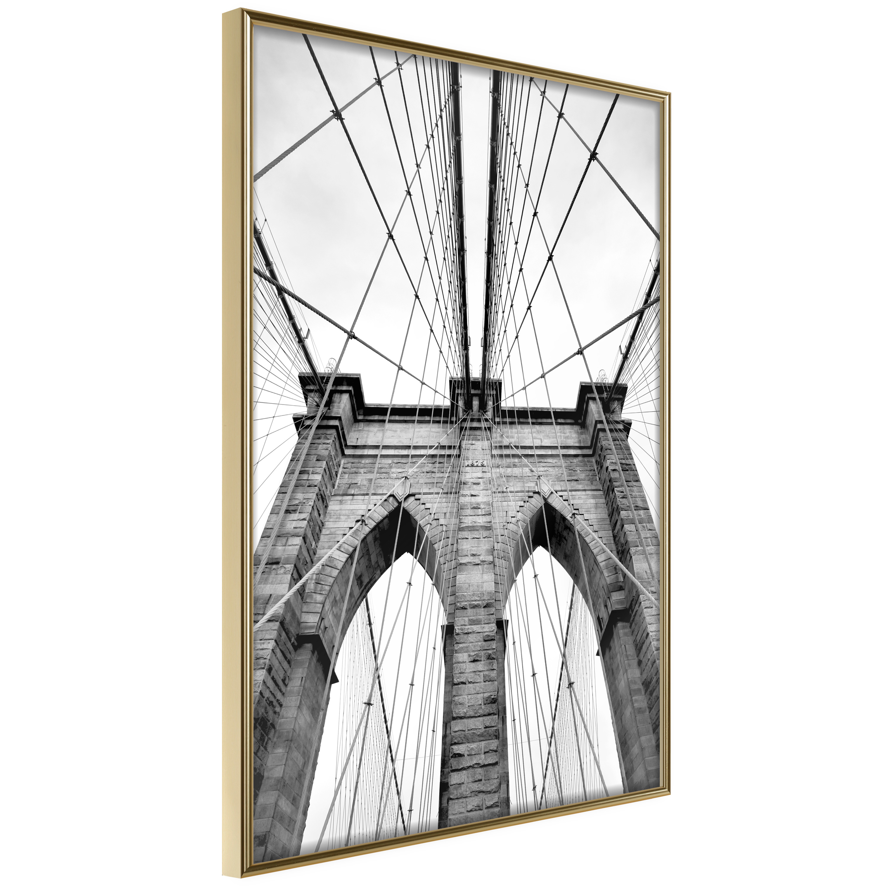 Affisch - Architectural Details [Poster] 20x30 Guld ram, 20x30 cm