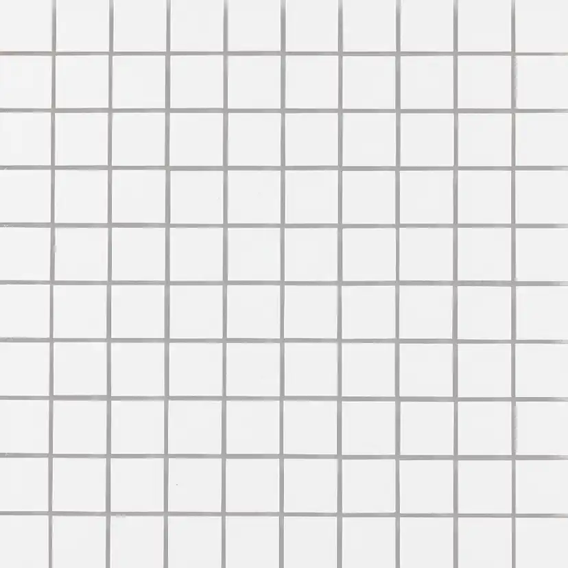 Mosaik Royal Vit Matt 3x3 cm