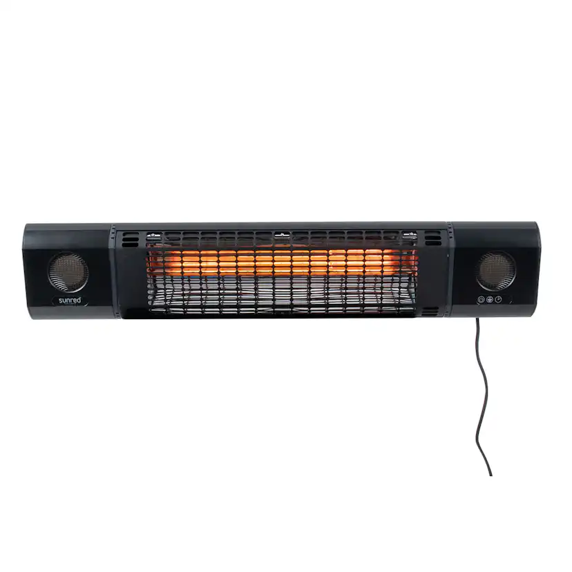Terrassvärmare SunRed Sun and Sound SOUND-2000W