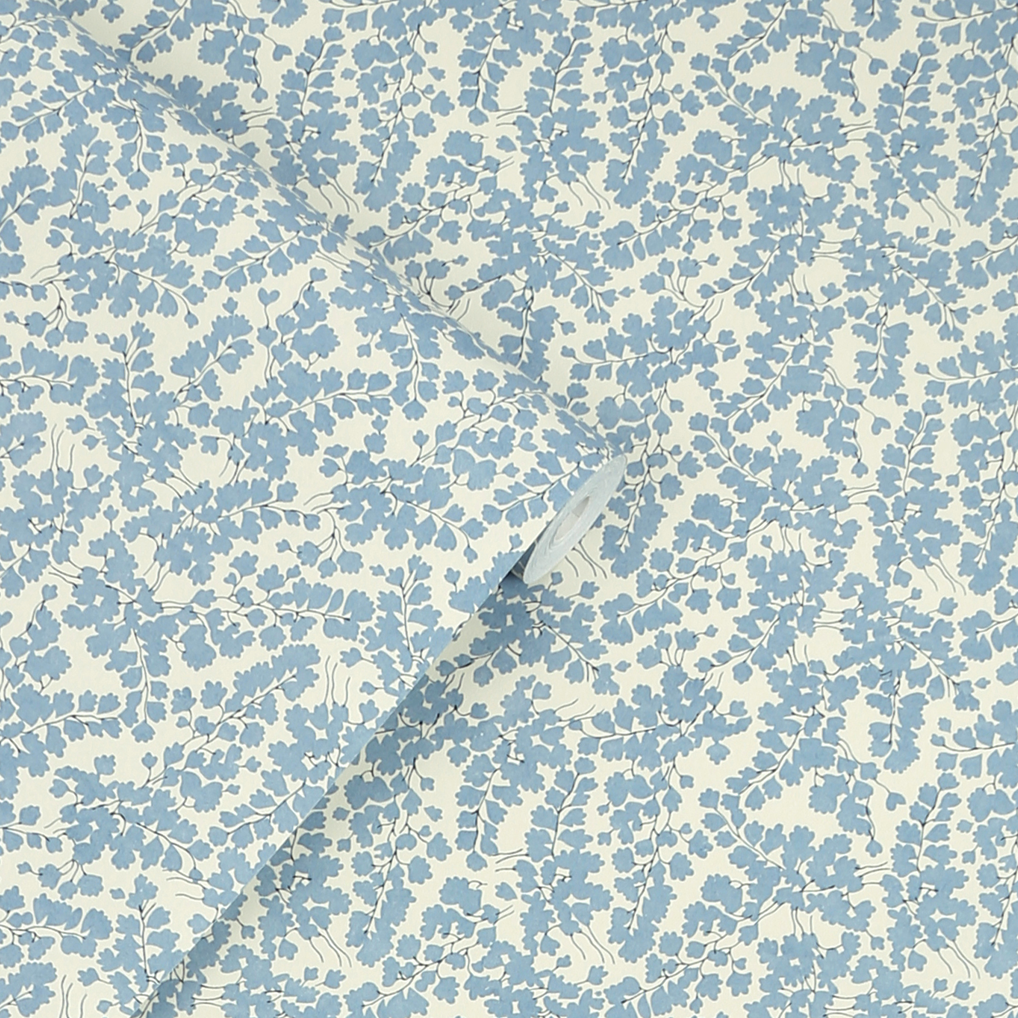 Tapet Laura Ashley Cariad Spray Newport Blå 122743