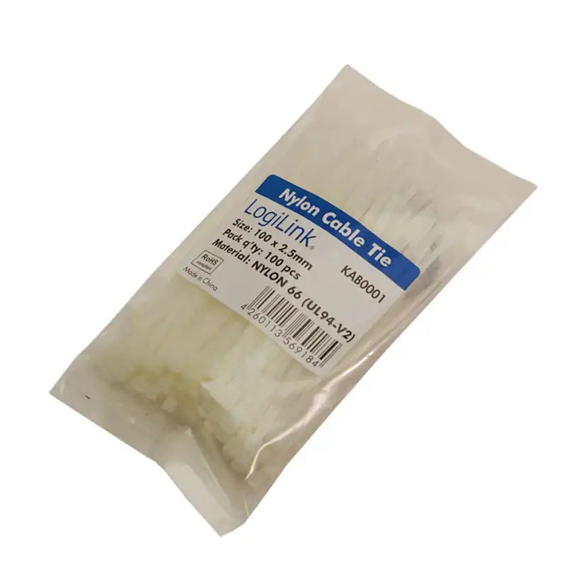 Buntband LogiLink 100x2,5 mm 10kg 100 st