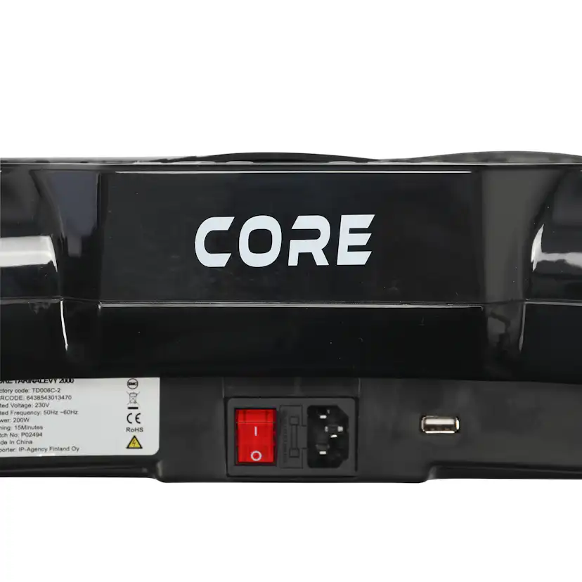 Vibrationsplatta React Core 2000