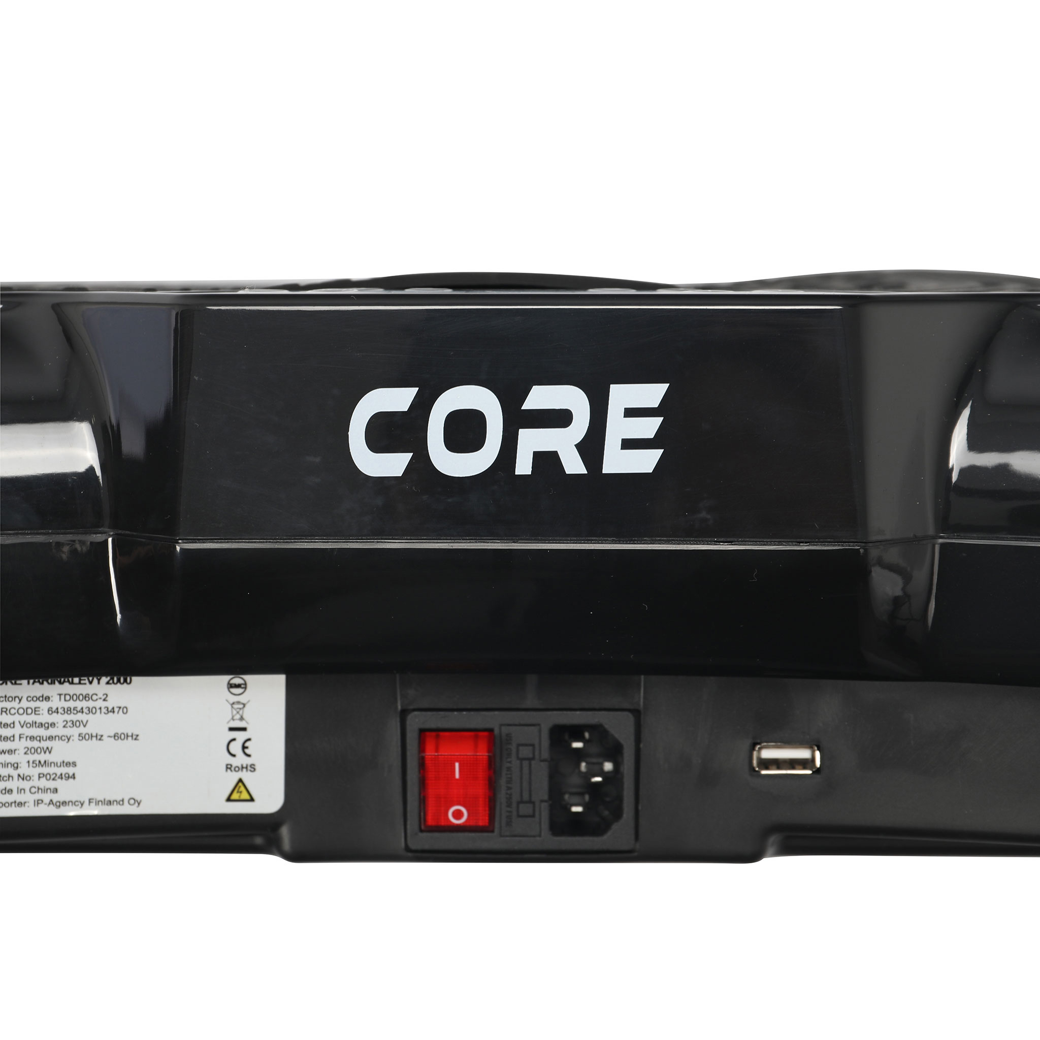 Vibrationsplatta React Core 2000