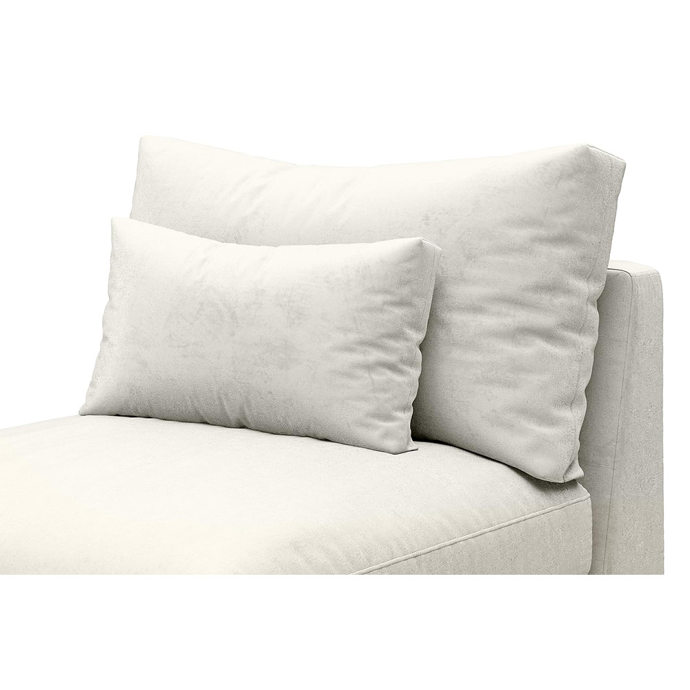 Dubai Mittmodul Sammet Beige/Grå