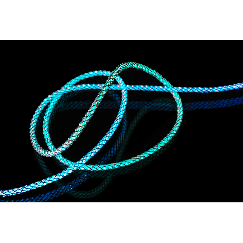 Kabel Fixed RGB LED 60W USB-C/C Fibre Cable 1.2m Multicolor