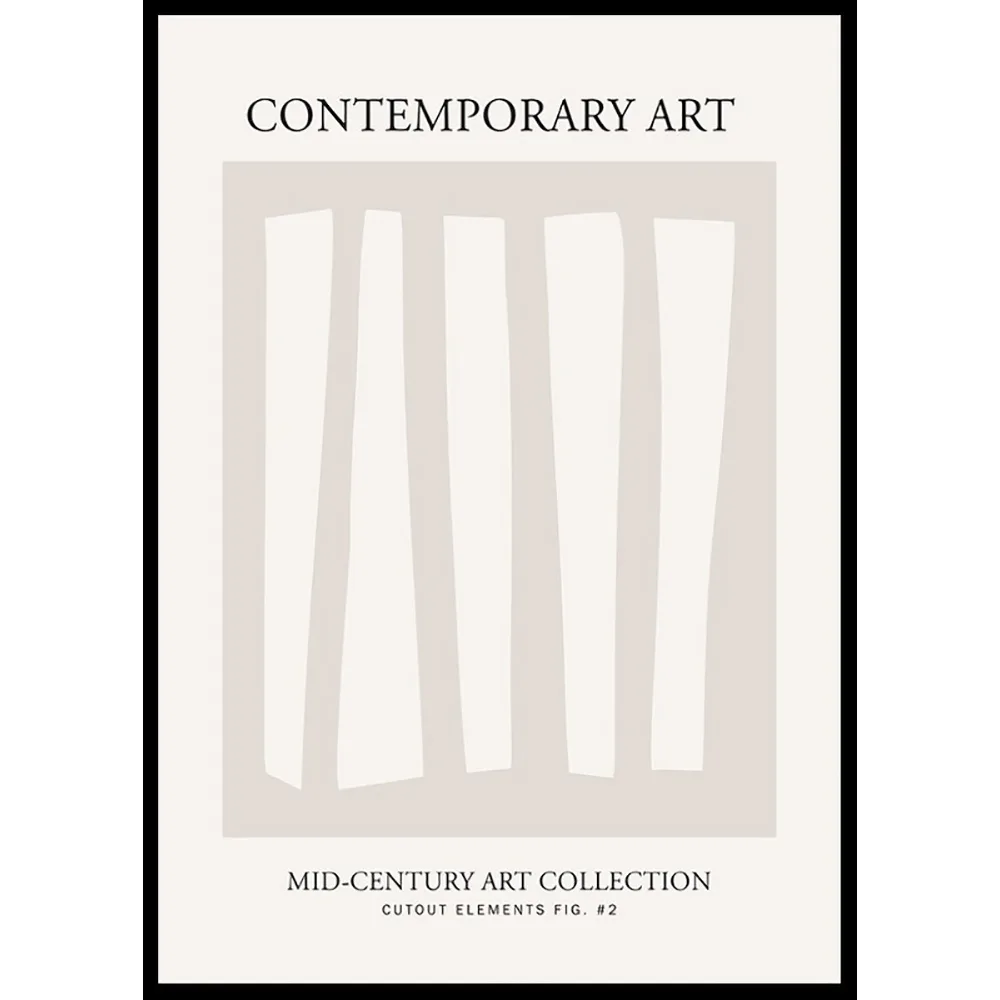 Poster Gallerix Contemporary Art No2