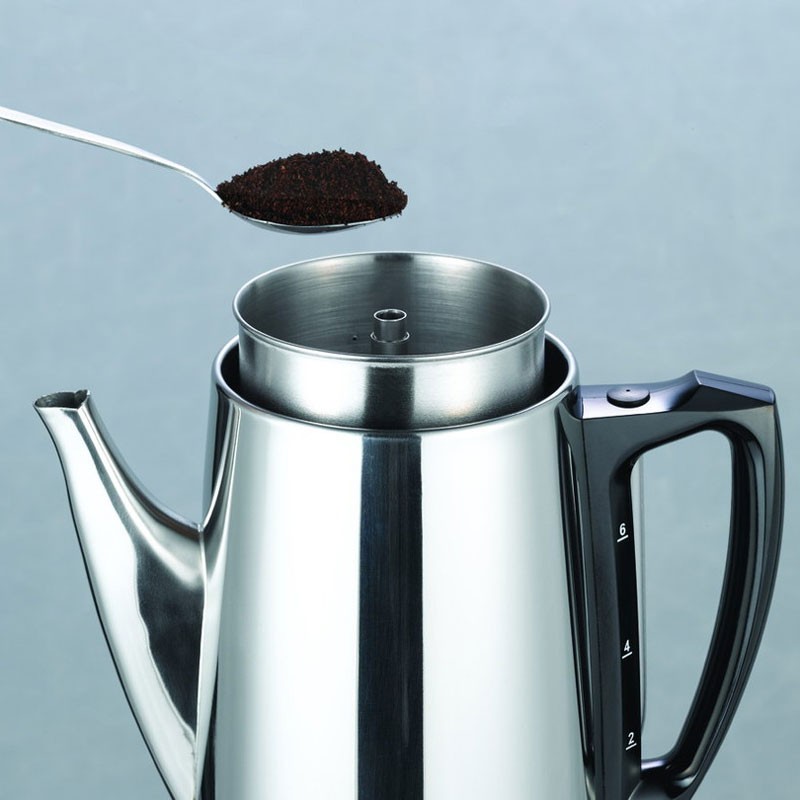 Perkolator Champion C3 Original Rostfri Stål 6kp