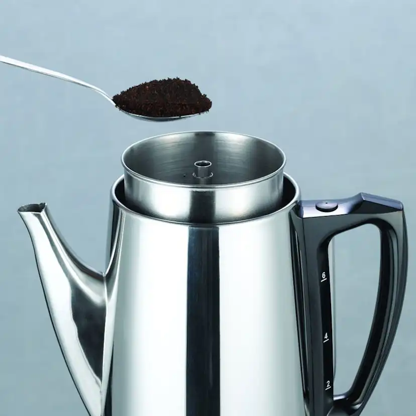 Perkolator Champion C3 Original Rostfri Stål 6kp