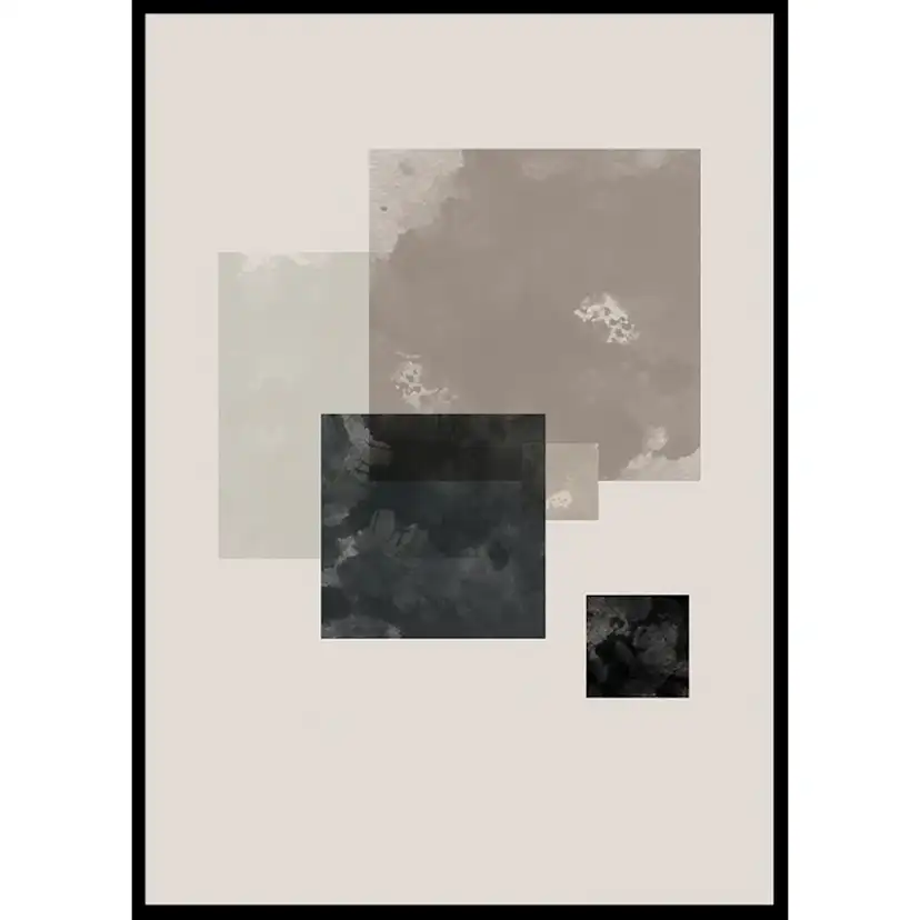 Poster Gallerix Watercolor Layers No2