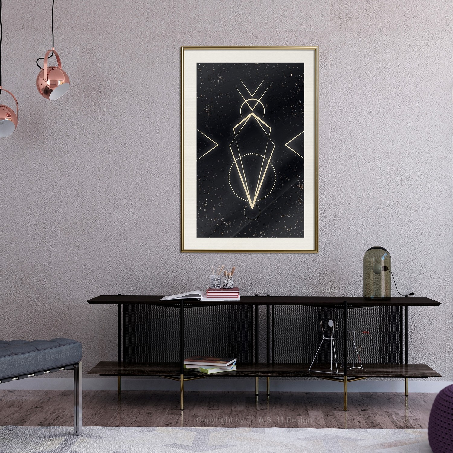 Poster Artgeist Affisch Metaphysical Symbol