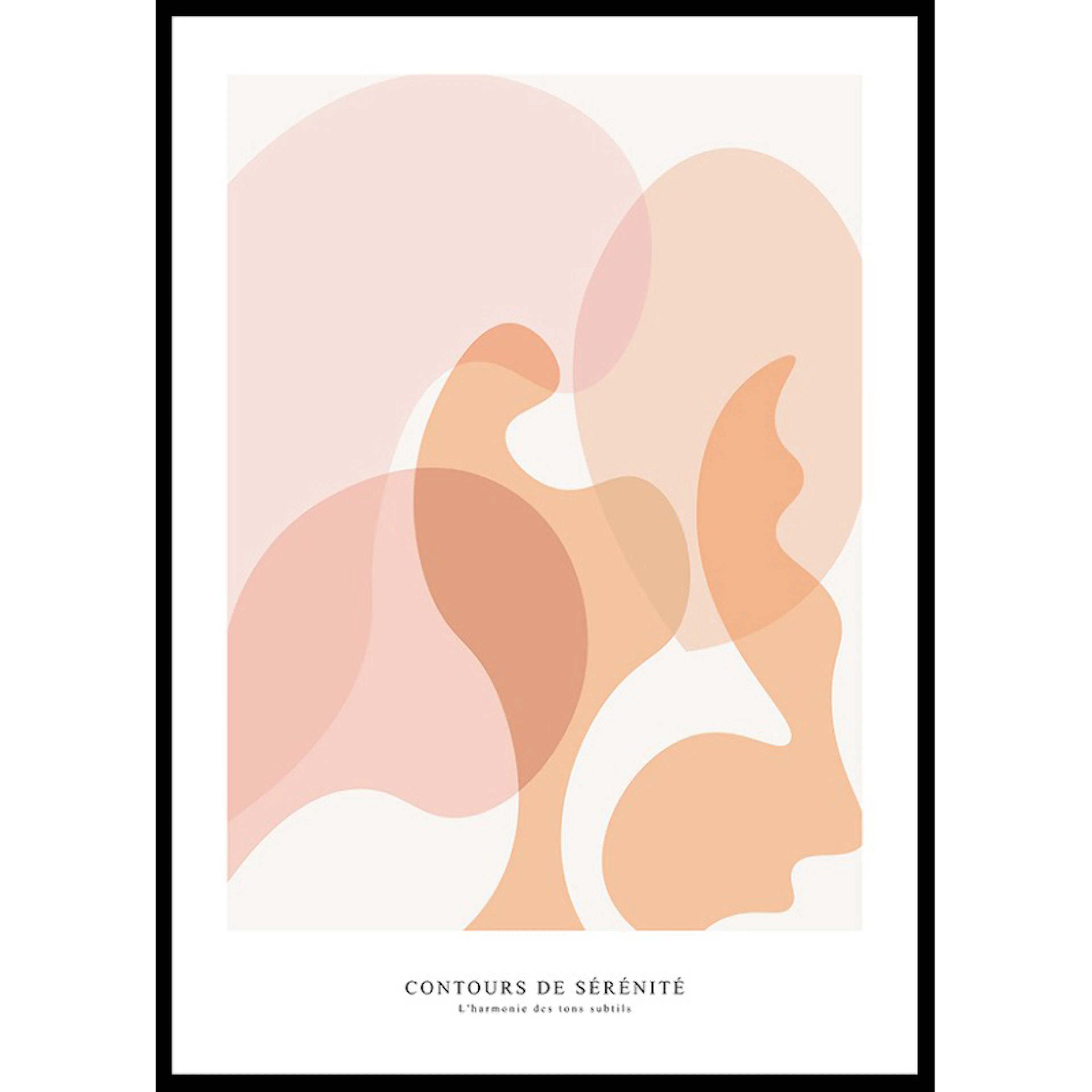 Poster Gallerix Contours de Sérénité