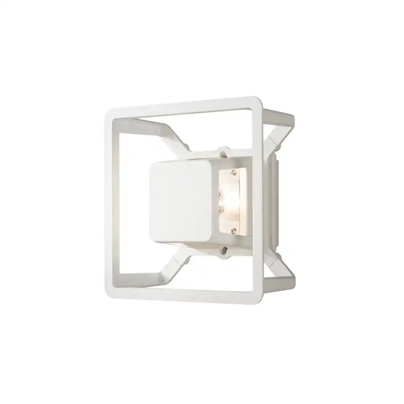 Vägglykta Gnosjö Konstsmide Pescara Ram LED 3W