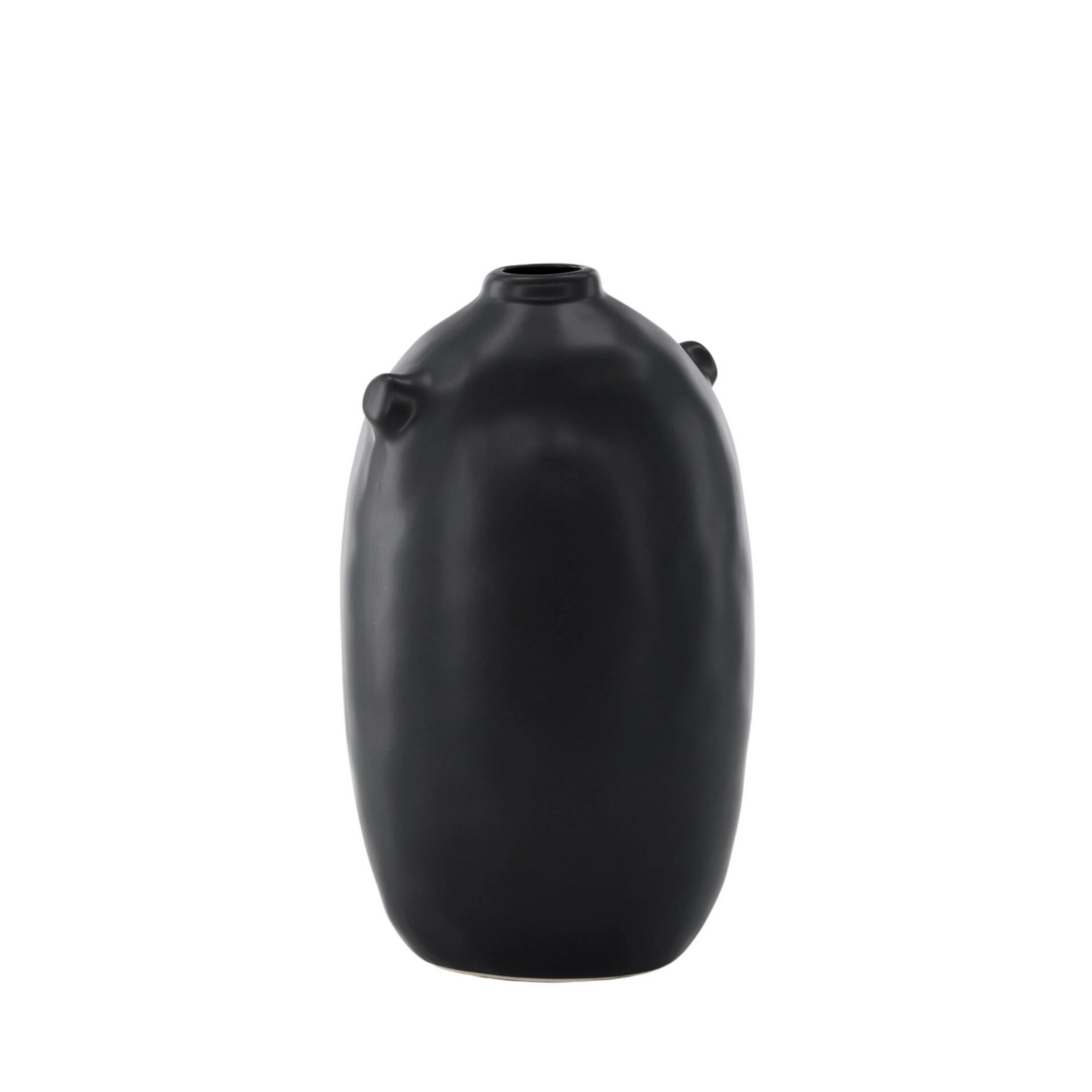 Madi Vase - Matte Black - 17*17*28Hcm Svart