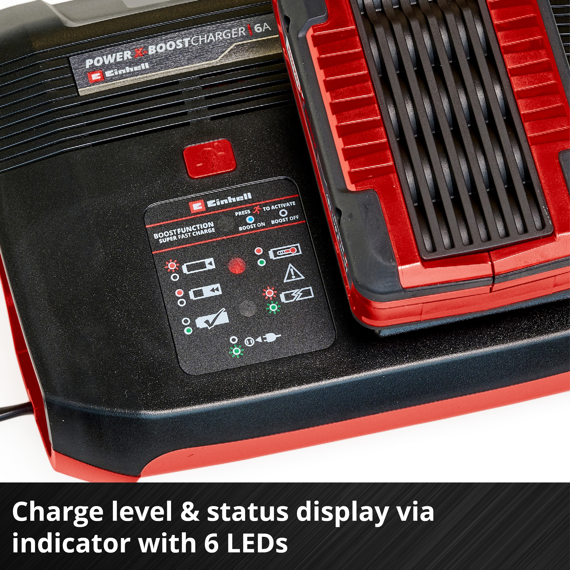 Laddare Einhell Boostcharger 6A