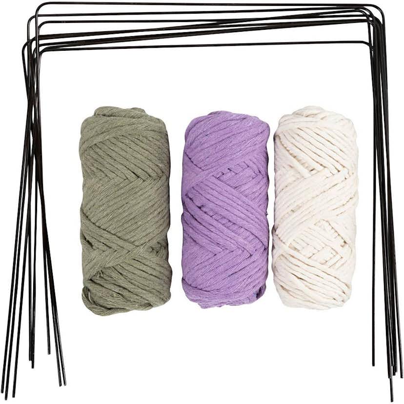 DIY-kit Creativ Company Makramé Glasdekoration