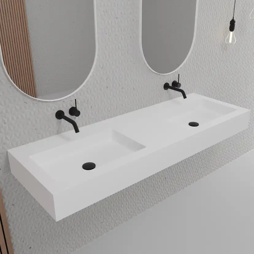 Tvättställsblandare Scandtap Steel Harmonized 1 för Inbyggnad